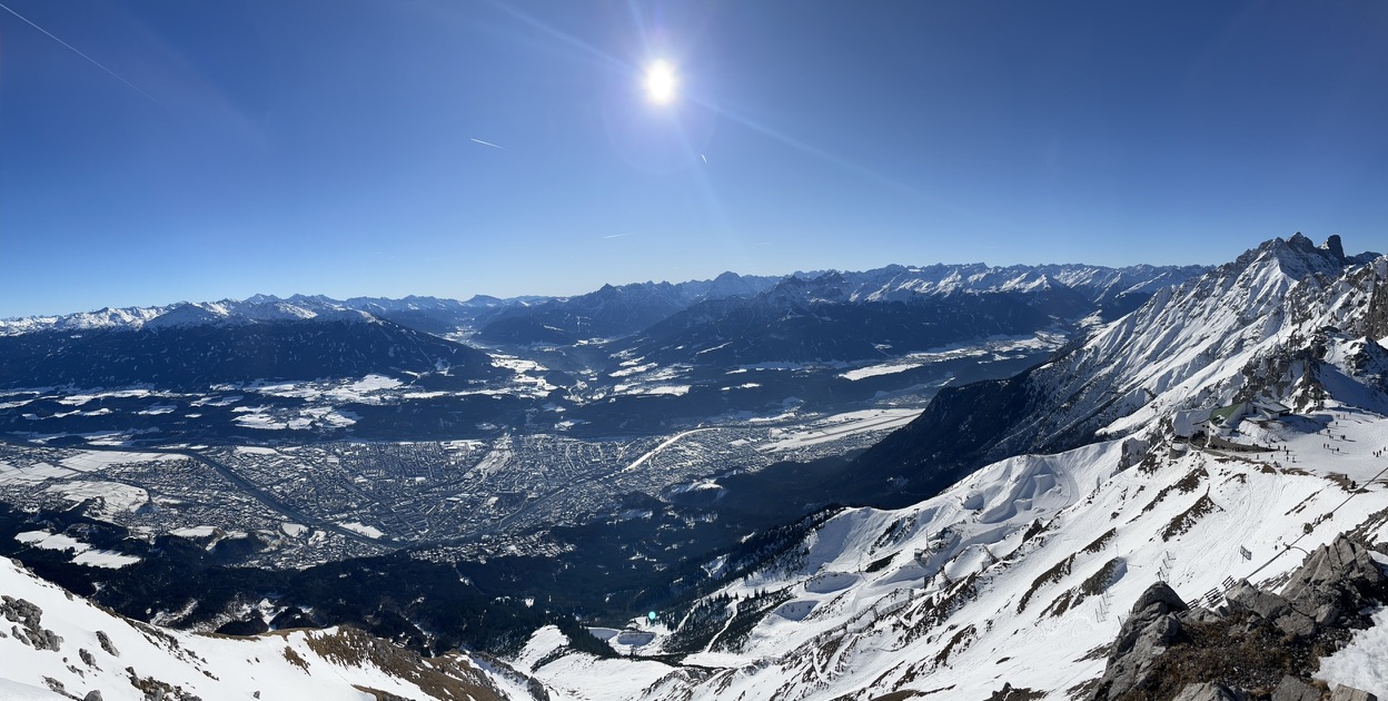 Der Blick über die Stadt